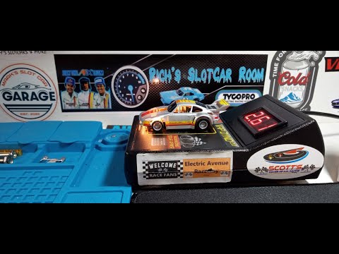 Antique Slot Car - Tyco Friday - Episode 55 - Porsche 935 Sil-Red-Orn-Yel (Porsche)
