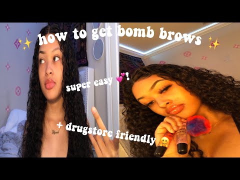 FROM BALD TO BADDIE | eyebrow transformation