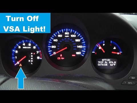 How To Turn Off VSA Light For Good! | Turn off VSA Acura Honda