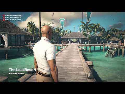HITMAN 3 | Killing everyone on Haven Island (Maldives) | Part 1