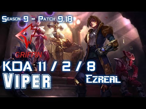 GRF Viper EZREAL vs KAI'SA ADC - Patch 9.18 KR Ranked
