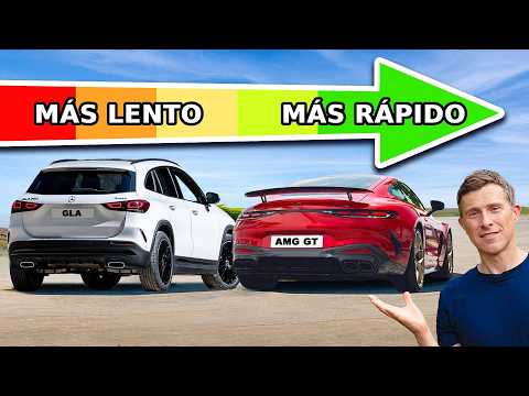 The fastest and slowest cars of every brand RANKED!