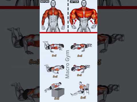 Ultimate Shoulder, Chest & Arm Workout at Home | No Equipment | Full Upper Body Pump | Macro Gym