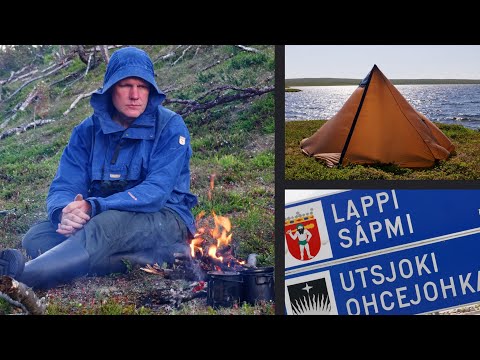 Hiking the Tundra Plains of Northern Finland in Midsummer