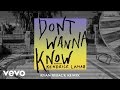 Maroon 5 - Don't Wanna Know ft. Kendrick Lamar (Ryan Riback Remix) (Audio)