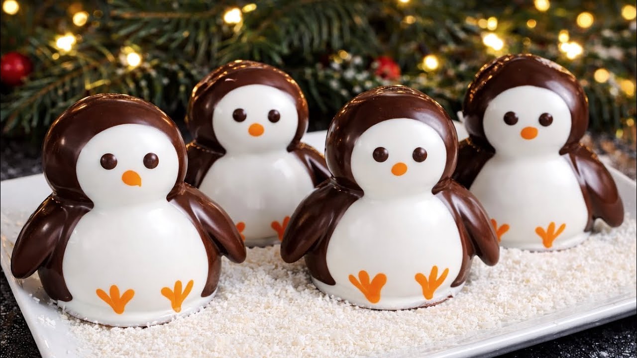Schokoladenpinguine by Zucker & Herz — recipe photo
