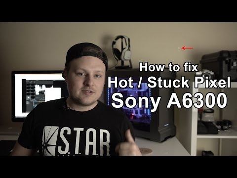 How to fix a Hot / Stuck pixel on Sony A6300