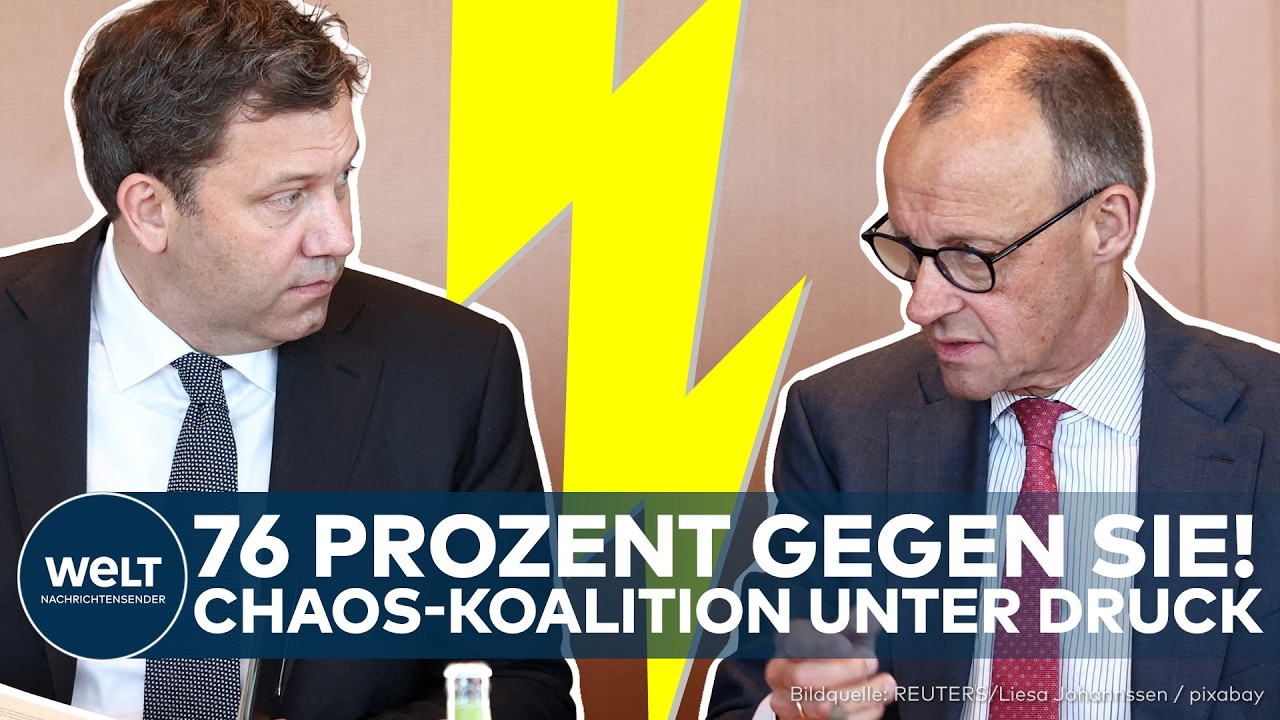 DEUTSCHLAND: Regierung verliert Rückhalt – Große Zweifel an Schwarz-Rot