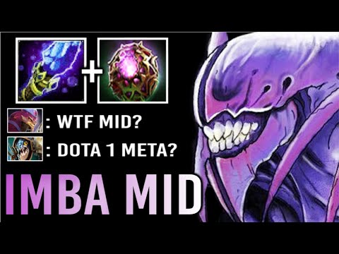DOTA 1 MID HERO IS BACK! Crazy Scepter OC Bane Non-Stop Stunlock Enemies Can't Move New Imba Dota 2