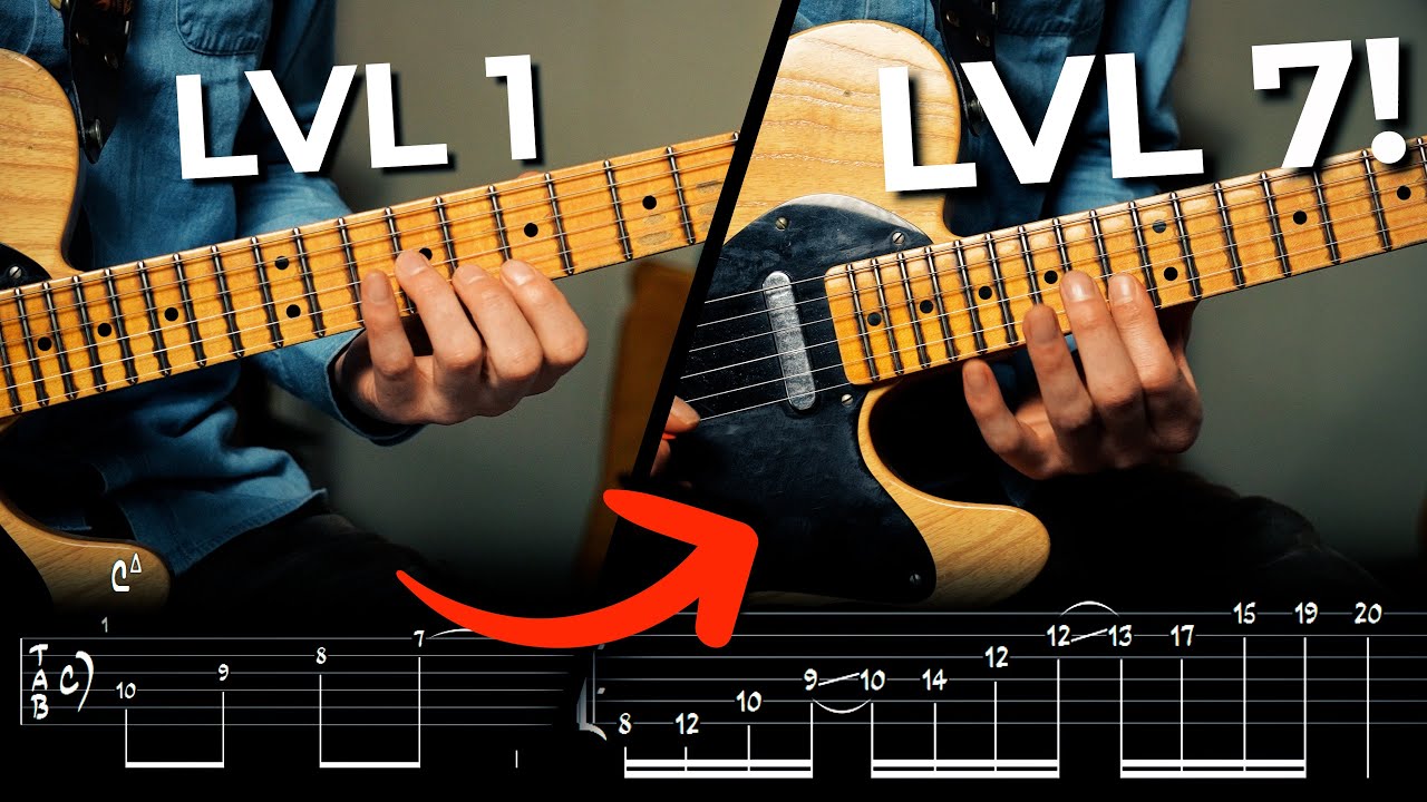 BEAUTIFUL ARPEGGIOS FOR GUITAR! (beginner to PRO)