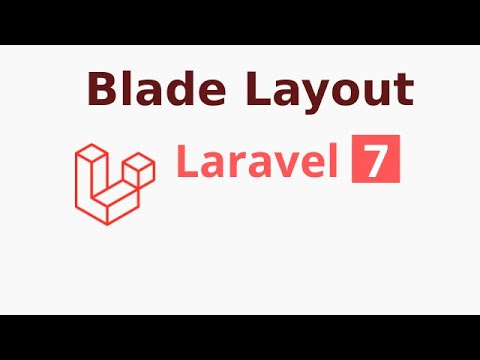 Laravel 7 tutorial 11 Blade Template layout