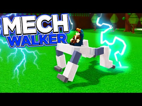 NO Scale Tool MECH WALKER!!- Build a Boat For Treasure ROBLOX