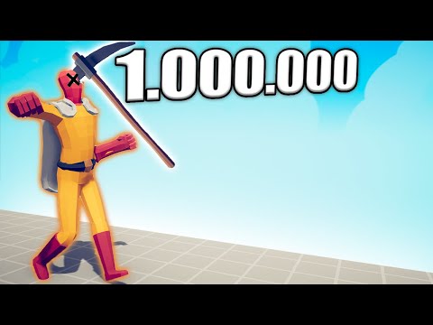 1.000.000 DAMAGE PICKAXE 1 vs 1 TOURNAMENT - TABS | Totally Accurate Battle Simulator 2023