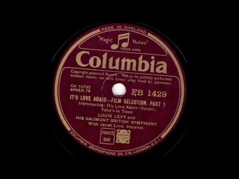 Louis Levy & his Gaumont British Symphony - "It's Love Again" film selection, Parts 1 & 2 (1936)