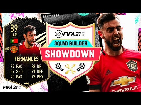 THE INCREDIBLE SIF BRUNO FERNANDES!! SQUAD BUILDER SHOWDOWN!! - FIFA 21 ULTIMATE TEAM