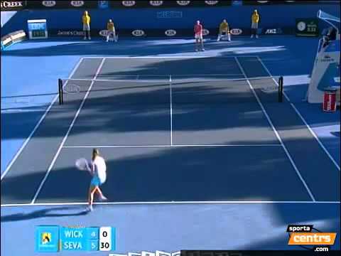 Australian Open 2011. Anastasija Sevastova vs. Yanina Wickmayer