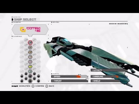 WipEout Omega Collection: Single Races and A+ Class Race