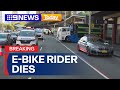 BREAKING E Bike Rider Dies After Collision With Garbage Truck 9 News Australia