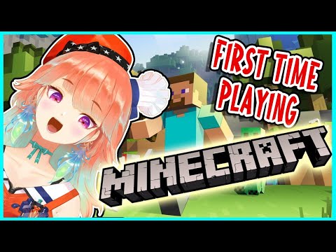 [Minecraft]First Time Playing Minecraft!!! #kfp #kialive