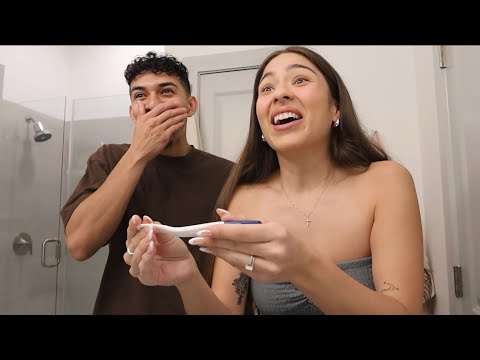 FINDING OUT WE’RE PREGNANT!!!