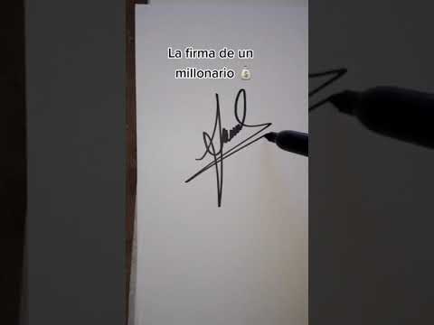 Tipos de Firmas #shorts