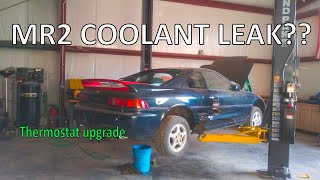 How to fix a coolant leak!  - 1991 Toyota MR2