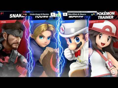 Ascension VI SSBU Doubles Losers Quarters - Underdogg & Rambo (Red) vs SilentRain & Skarm (Blue)