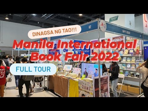 DINUMOG: Manila International Book Fair 2022 | Books and More! #mibf2022 #PHILIPPINES #book #fair