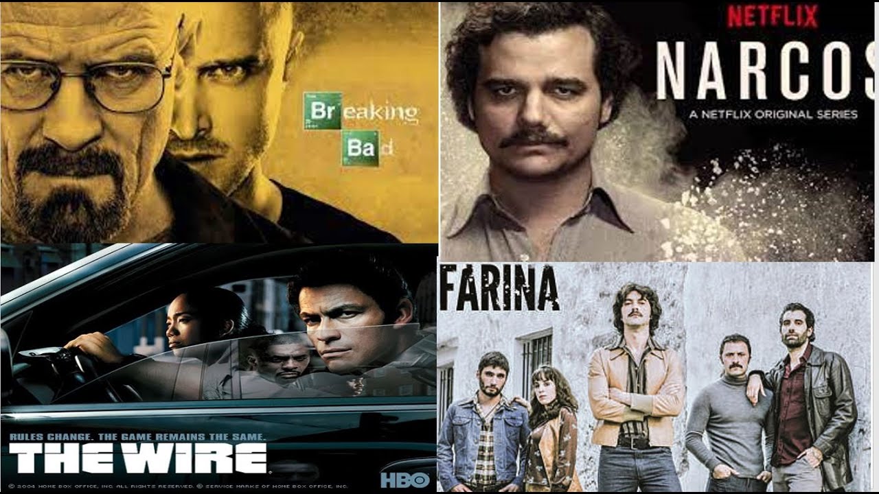 TOP 10 Mejores series de drogas y narcos - Breaking Bad - Narcos - The Wire - Narcos en Mexico ...