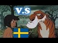 The Jungle Book 1967 Shere Khan S Attack Swedish