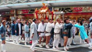 preview picture of video 'Yokosuka Mikoshi Parade - October 18th, 2009'