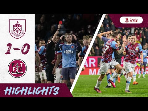 FC Burnley 1-0 FC Fleetwood Town