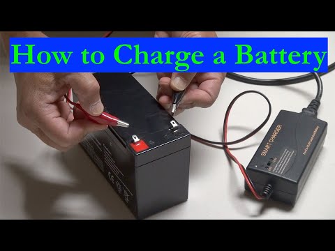 How to Charge a Battery--lead acid and lithium-ion batteries (2021)