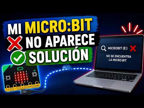 La micro:bit no aparece al conectarla