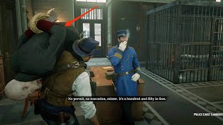 What Happens If You Bring the Vampire to The Police in RDR2 - Red Dead Redemption 2