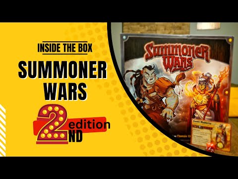 Summoner Wars 2nd Edition. Unboxing Starter Set