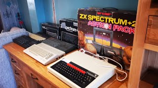 Finally getting the computers back on the desk!!