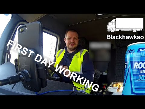 First Day Working In A HGV - Class 2 - 18/03/2022