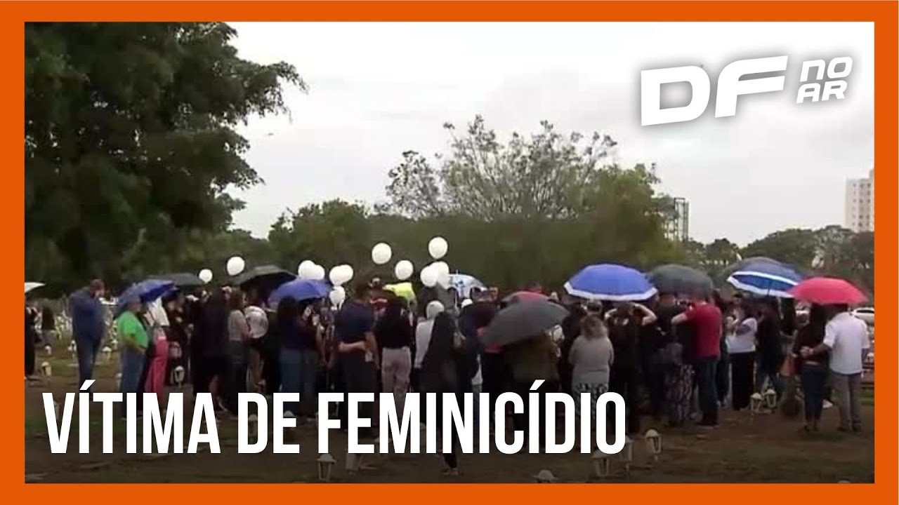 Familiares e amigos se despedem de Fabiane Araújo, vítima de feminicídio no DF | DF no Ar