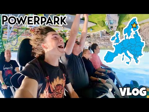 Visiting the NORTHERNMOST Major Theme Park on Earth?! PowerPark - Alahärmä, Finland | VLOG [2024]