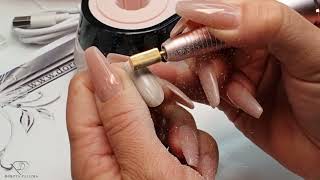 MelodySusie SC320A nail drill gift box unboxing review. 