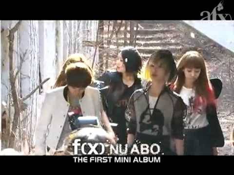 [06.08.10] f(x) - NU ABO Photoshoot BTS (en)