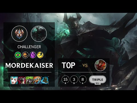 Mordekaiser Top vs Wukong - BR Challenger Patch 10.16