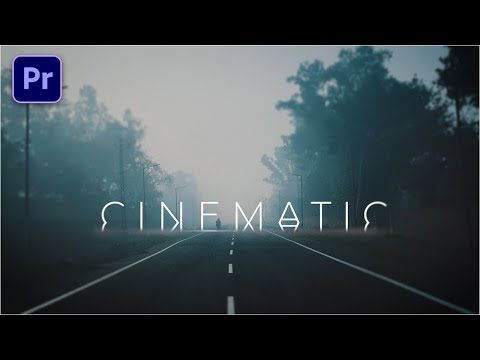 Create a CINEMATIC TITLE Reveal (Adobe Premiere Pro Tutorial)