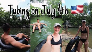 Tubing on the forth of July 🇺🇸 | first 4th of July back in the USA | best things to do in Alabama