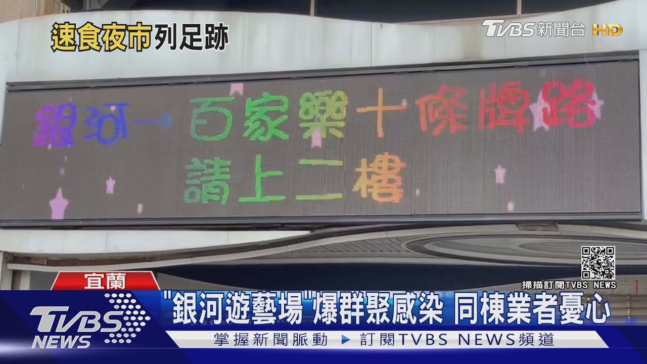 銀河遊藝場爆群聚感染 羅東夜市急消毒