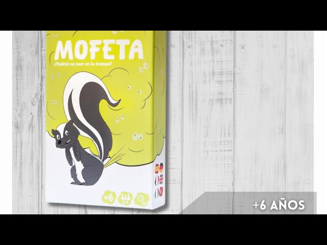 Vídeo relacionado con MOFETA Juego de Mesa Familiar Premio Mejor Juego de Cartas de 3 a 12 Jugadores | Aprende en 1´ y Muy Rejugable con Partidas 15´ | +6 años | Únete a la Aventura y regala a Tus Seres Queridos