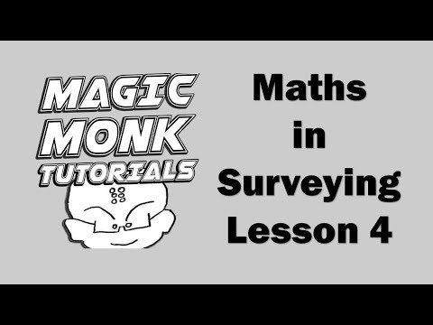 Surveying Maths A lesson 4 - Finding the area of any polygon