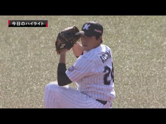 3/12	マリーンズ対スワローズ ハイライト