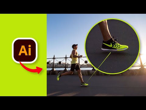 Illustrator Tutorial Create Magnifying Glass Effect Easily